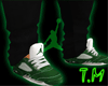 Green Fusion Jordans