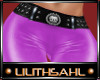 LS~RLL LEATHER PANTS PUR