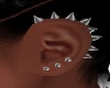 Spike N Pearl Earrings