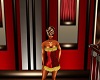FA Gold N Red Dress