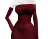 Mel Red Sweater Dress