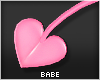 ♥Pink Heart Tail 3