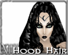 XIII Raven Hood Hair