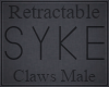 Retractable Claws Male
