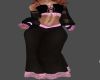 GR~ Panstuit Pink & Blk
