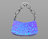 K neon purple handbag