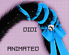 !!D Cute Cat Tail Blue