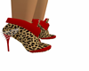 Red Cheetah Heels