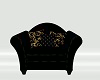 Cuddle Chair Black&Gold