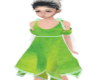 Girls Green Fairy Dress
