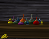poison bottles