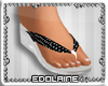 E~ Black FlipFlops