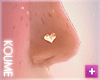 Heart Nose Piercing R