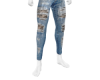 Ripped Wet Jean