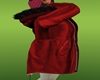 Paola layerable coat red