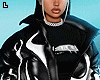 Flames Puffer Jacket