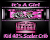 It's A Girl Kid Crib 40%