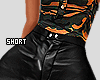 RLe Leather Shorts