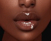 Diamond Piercing Lips