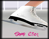 C| Figure skate white