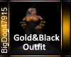 [BD]Gold&BlackOutfit