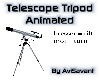 Telescope Tripod Animate