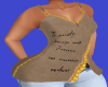 DTC Zipper Tank Brown