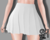 SH - Pleat Skirt White