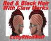 Red/BlackHair.W.ClawMark