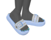 PW/BabyBlue Sandals