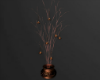 Vase with candles