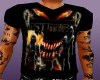 (666) disturbed t-shirt
