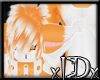 xIDx Orange Fox Fur M