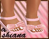kids sandalias pink