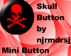 Skull Mini Button