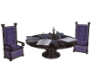 ~Y Purple Scroll Table