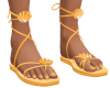 Tanya  Orange Sandals