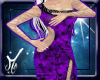 MS Spiderwebs gown purpl