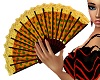 Fan with poses No8