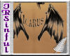 Icarus's back tat