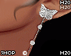 Butterfly earrings V2