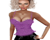 S4 Mauve Spiked Top