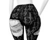 Black denim pants