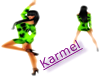 (Karmel)Green Leop Dress