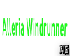 Alleria Sign*