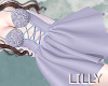 holiday gown moon blue