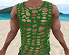 Green Tank Top Torn 7 M