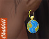 C]World - Globe Earrings
