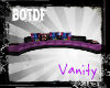 Botdf purple/black couch