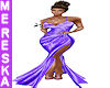 Abby Purple Gown